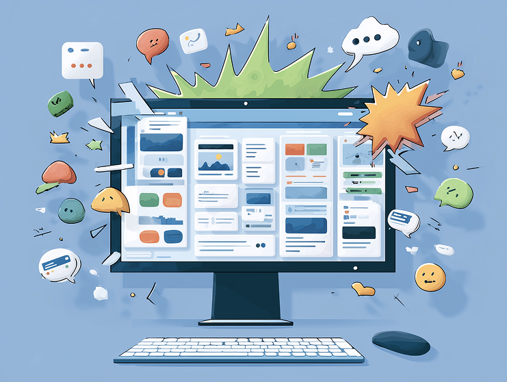 SEO-optimized website illustration