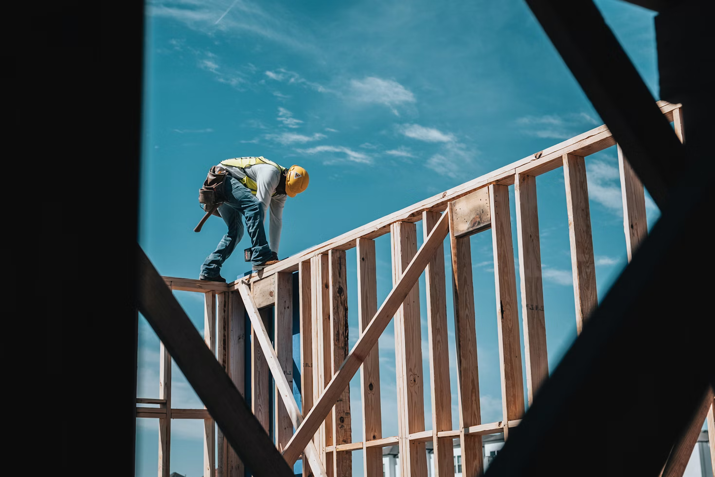 Contractor on the job